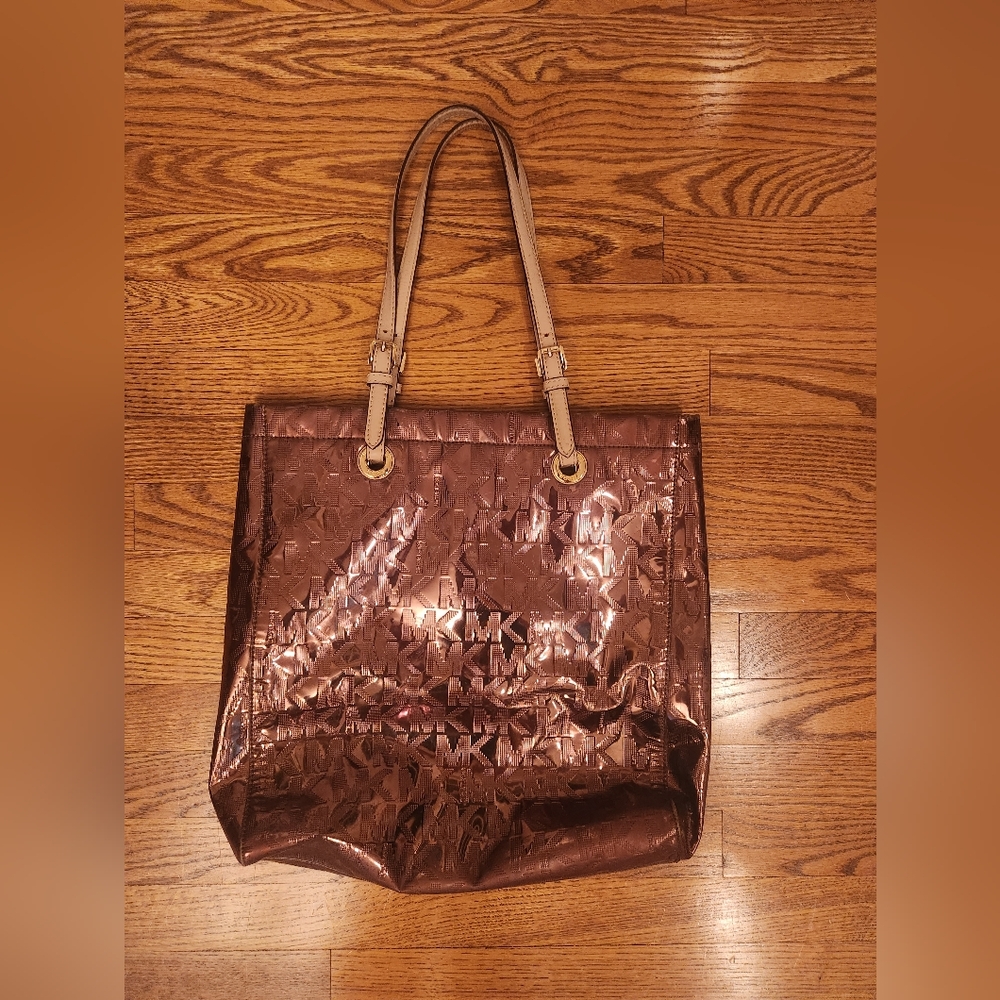 Michael Kors Shimmering Copper Tote